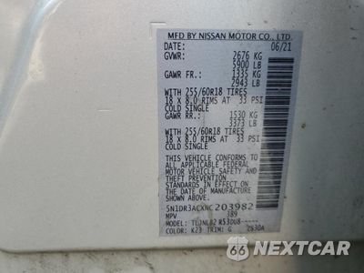 Zdjęcie 12 z 13 samochodu: 2022 NISSAN PATHFINDER S VIN:5N1DR3ACXNC203982 - miniatura
