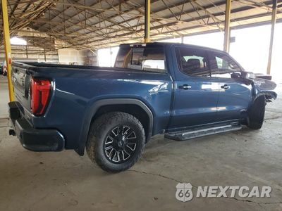 Trzecie zdjęcie samochodu z tyłu: 2019 GMC SIERRA K1500 AT4 VIN:3GTP9EED0KG224560 - miniatura