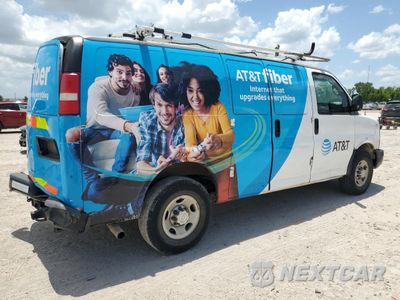 Trzecie zdjęcie samochodu z tyłu: 2015 CHEVROLET EXPRESS G2500 VIN:1GCWGFCF3F1248898 - miniatura