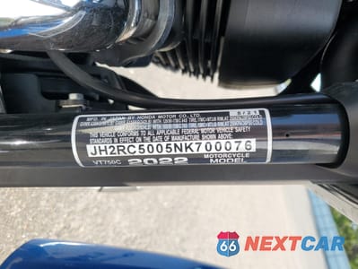 Zdjęcie 9 z 10 samochodu: 2022 HONDA VT750 C VIN:JH2RC5005NK700076 - miniatura