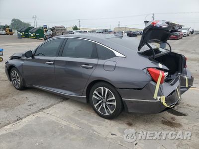 Drugie zdjęcie samochodu z przodu: 2020 HONDA ACCORD TOURING HYBRID VIN:1HGCV3F96LA018346 - miniatura