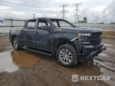 Czwarte zdjęcie samochodu z boku: 2021 CHEVROLET SILVERADO K1500 RST VIN:1GCUYEED5MZ319169 - miniatura