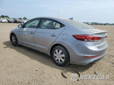 Drugie zdjęcie samochodu z przodu: 2017 HYUNDAI ELANTRA SE VIN:5NPD74LF6HH139133 - miniatura