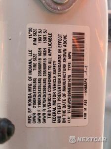 Zdjęcie 12 z 14 samochodu: 2021 HONDA CR-V EXL VIN:7FARW2H89ME001476 - miniatura
