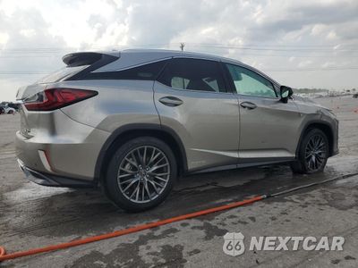 Trzecie zdjęcie samochodu z tyłu: 2019 LEXUS RX 450H BASE VIN:2T2BGMCA2KC035031 - miniatura