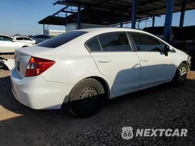 Trzecie zdjęcie samochodu z tyłu: 2012 HONDA CIVIC LX VIN:19XFB2F57CE341216 - miniatura