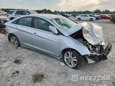 Czwarte zdjęcie samochodu z boku: 2011 HYUNDAI SONATA GLS VIN:5NPEB4AC3BH078620 - miniatura