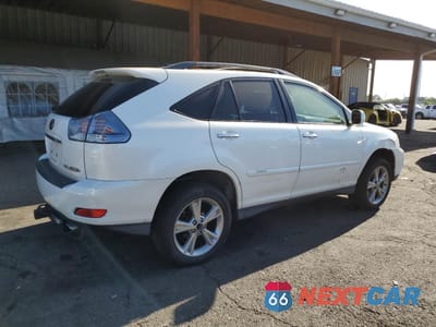 Trzecie zdjęcie samochodu z tyłu: 2008 LEXUS RX 400H VIN:JTJHW31U882044314 - miniatura