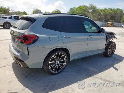 Trzecie zdjęcie samochodu z tyłu: 2022 BMW X3 SDRIVE30I VIN:5UX43DP00N9N42707 - miniatura