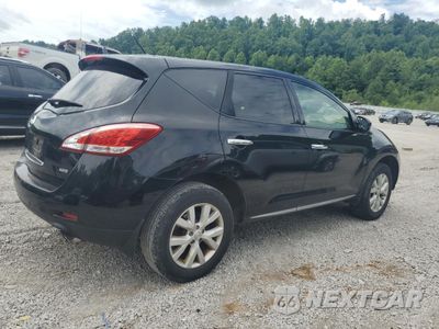 Trzecie zdjęcie samochodu z tyłu: 2012 NISSAN MURANO S VIN:JN8AZ1MW0CW204320 - miniatura