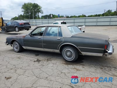 Drugie zdjęcie samochodu z przodu: 1984 CHEVROLET CAPRICE CLASSIC VIN:1G1AN69H9EX120047 - miniatura