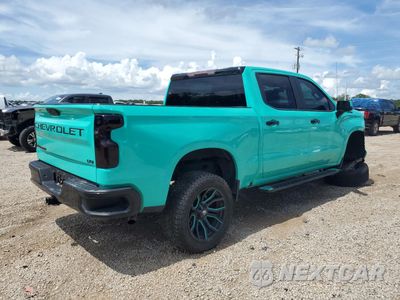 Trzecie zdjęcie samochodu z tyłu: 2020 CHEVROLET SILVERADO C1500 LT VIN:3GCPWCED6LG136529 - miniatura