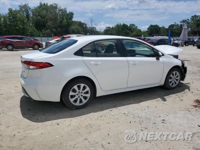 Trzecie zdjęcie samochodu z tyłu: 2021 TOYOTA COROLLA LE VIN:JTDEPMAE5MJ168669 - miniatura