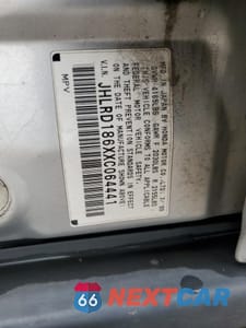 Zdjęcie 13 z 13 samochodu: 1999 HONDA CR-V EX VIN:JHLRD186XXC064441 - miniatura