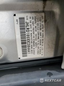 Zdjęcie 13 z 13 samochodu: 1999 HONDA CR-V EX VIN:JHLRD186XXC064441 - miniatura