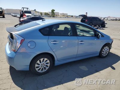 Trzecie zdjęcie samochodu z tyłu: 2013 TOYOTA PRIUS PLUG-IN VIN:JTDKN3DP5D3038668 - miniatura