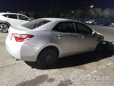 Trzecie zdjęcie samochodu z tyłu: 2015 TOYOTA COROLLA L VIN:5YFBURHE6FP235888 - miniatura
