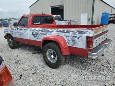 Drugie zdjęcie samochodu z przodu: 1993 DODGE D-SERIES D300 VIN:1B7ME36C9PS213985 - miniatura