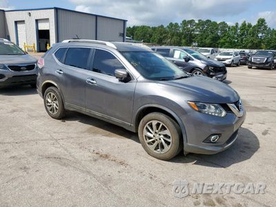 Czwarte zdjęcie samochodu z boku: 2014 NISSAN ROGUE S VIN:5N1AT2MVXEC865010 - miniatura