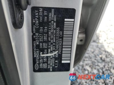 Zdjęcie 12 z 12 samochodu: 2013 HYUNDAI ACCENT GLS VIN:KMHCT4AE6DU530666 - miniatura