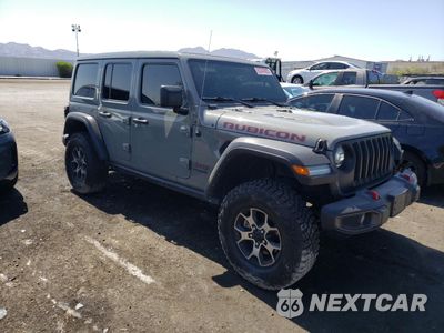 Czwarte zdjęcie samochodu z boku: 2022 JEEP WRANGLER UNLIMITED RUBICON VIN:1C4HJXFG5NW194638 - miniatura