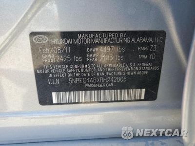 Zdjęcie 12 z 12 samochodu: 2011 HYUNDAI SONATA SE VIN:5NPEC4ABXBH242806 - miniatura