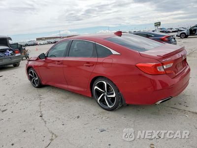 Drugie zdjęcie samochodu z przodu: 2018 HONDA ACCORD SPORT VIN:1HGCV1F32JA191083 - miniatura