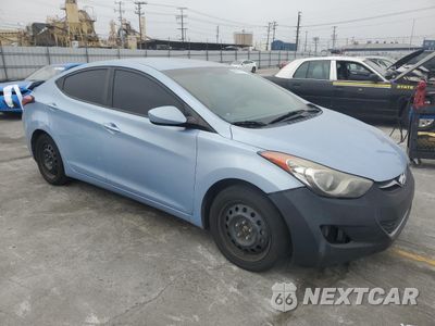 Czwarte zdjęcie samochodu z boku: 2013 HYUNDAI ELANTRA GLS VIN:KMHDH4AE3DU488284 - miniatura