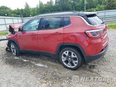 Drugie zdjęcie samochodu z przodu: 2020 JEEP COMPASS LIMITED VIN:3C4NJDCB2LT143370 - miniatura