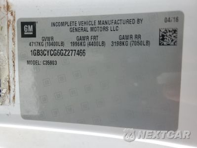 Zdjęcie 12 z 12 samochodu: 2016 CHEVROLET SILVERADO C3500 VIN:1GB3CYCG6GZ277466 - miniatura