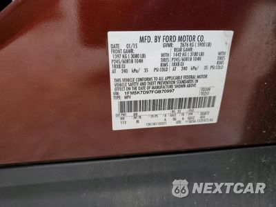 Zdjęcie 13 z 13 samochodu: 2015 FORD EXPLORER XLT VIN:1FM5K7D97FGB70997 - miniatura