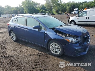 Czwarte zdjęcie samochodu z boku: 2018 SUBARU IMPREZA PREMIUM VIN:4S3GTAB69J3751661 - miniatura