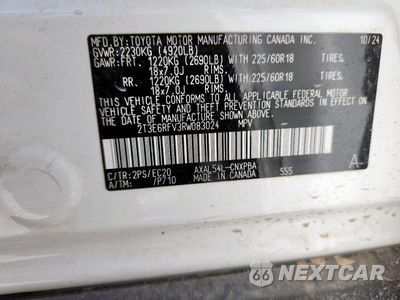 Zdjęcie 12 z 12 samochodu: 2024 TOYOTA RAV4 XSE VIN:2T3E6RFV3RW083024 - miniatura