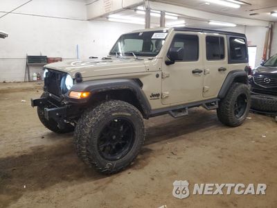 2022 JEEP WRANGLER UNLIMITED SPORT 1C4HJXDG3NW221822 - główne zdjęcie licytacji z USA - miniatura