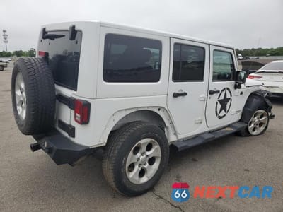 Trzecie zdjęcie samochodu z tyłu: 2015 JEEP WRANGLER UNLIMITED SAHARA VIN:1C4HJWEG6FL561285 - miniatura
