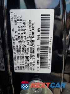 Zdjęcie 12 z 14 samochodu: 2014 HONDA CROSSTOUR EXL VIN:5J6TF1H55EL000982 - miniatura