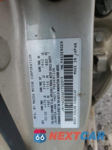 Zdjęcie 12 z 12 samochodu: 2002 MAZDA MILLENIA S VIN:JM1TA222621732019 - miniatura