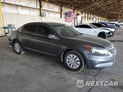 Czwarte zdjęcie samochodu z boku: 2011 HONDA ACCORD LX VIN:1HGCP2F3XBA130596 - miniatura