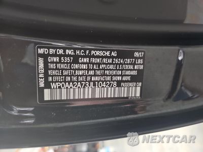 Zdjęcie 10 z 11 samochodu: 2018 PORSCHE PANAMERA 4 VIN:WPA0AA2A73JL10427 - miniatura