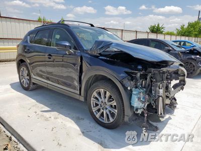 Czwarte zdjęcie samochodu z boku: 2020 MAZDA CX-5 GRAND TOURING VIN:JM3KFADM4L0841972 - miniatura