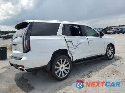 Trzecie zdjęcie samochodu z tyłu: 2023 CADILLAC ESCALADE PREMIUM LUXURY PLATINUM VIN:1GYS4DKLXPR527295 - miniatura