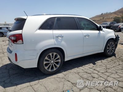 Trzecie zdjęcie samochodu z tyłu: 2015 KIA SORENTO SX VIN:5XYKW4A74FG582164 - miniatura