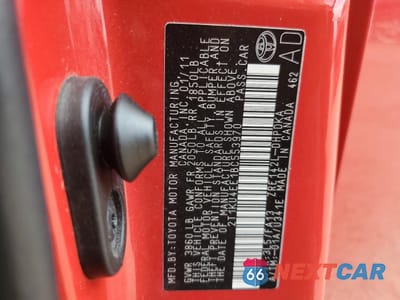 Zdjęcie 12 z 12 samochodu: 2011 TOYOTA COROLLA MATRIX VIN:2T1KU4EE1BC553970 - miniatura