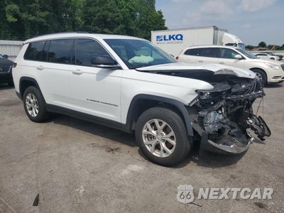 Czwarte zdjęcie samochodu z boku: 2023 JEEP GRAND CHEROKEE L LIMITED VIN:1C4RJJBG9P8811683 - miniatura