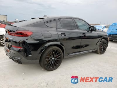 Trzecie zdjęcie samochodu z tyłu: 2024 BMW X6 M60I VIN:5UX43EX01R9V21554 - miniatura