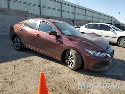 Czwarte zdjęcie samochodu z boku: 2022 NISSAN SENTRA SV VIN:3N1AB8CV5NY311024 - miniatura