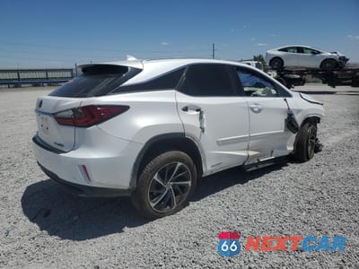 Trzecie zdjęcie samochodu z tyłu: 2017 LEXUS RX 450H BASE VIN:2T2BGMCAXHC016638 - miniatura