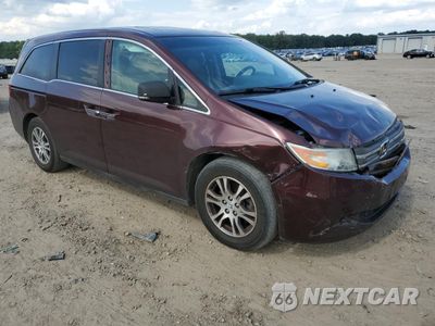 Czwarte zdjęcie samochodu z boku: 2012 HONDA ODYSSEY EXL VIN:5FNRL5H68CB016473 - miniatura
