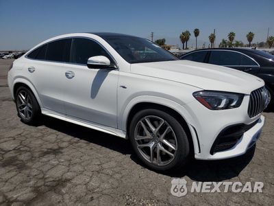Czwarte zdjęcie samochodu z boku: 2022 MERCEDES-BENZ GLE COUPE AMG 53 4MATIC VIN:4JGFD6BB2NA664961 - miniatura
