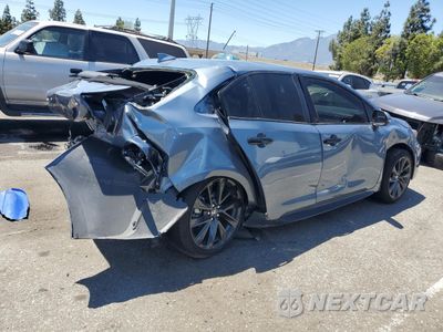 Trzecie zdjęcie samochodu z tyłu: 2025 TOYOTA COROLLA LE VIN:JTDBCMFE6SJ040333 - miniatura